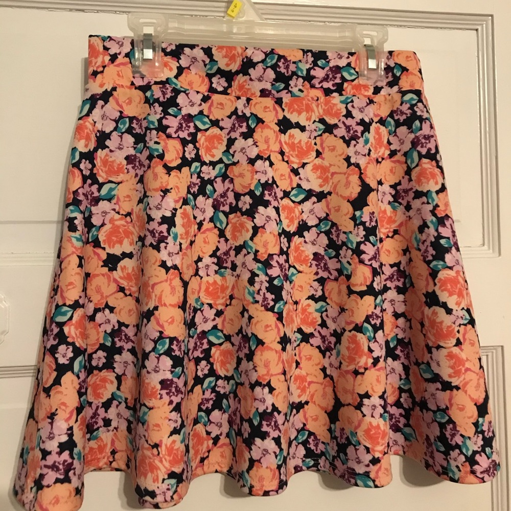 Floral skirt